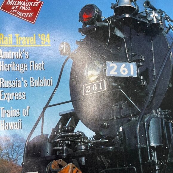 Trains Magazine of Railroading  u February 1994 Vol  54 No 2 Monarch Milwaukee R - Picture 3 of 11